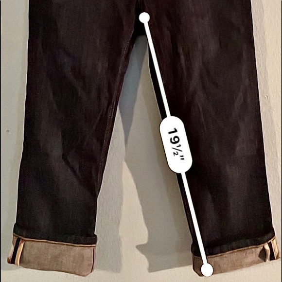 BURBERRY BRIT cuff or no cuff boyfriend jeans - Picture 3 of 15